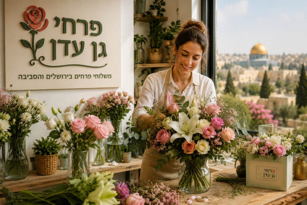פרחי גן עדן משלוחי פרחים